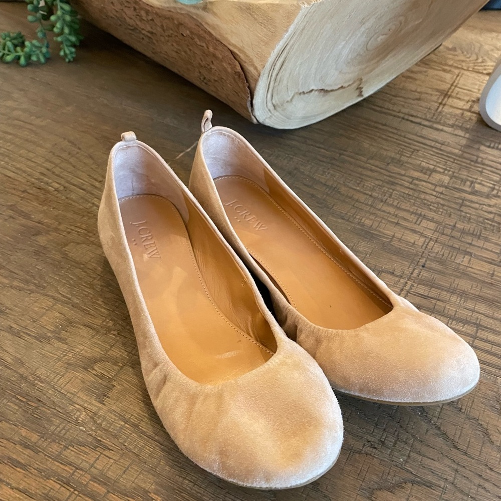 J Crew Comfort Ballet Flats